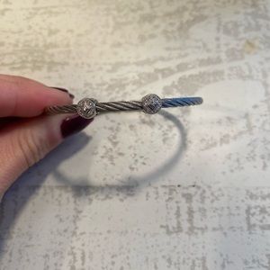 Charriol Silver and Diamond bracelet